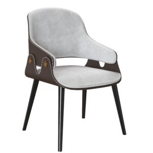 Nordic Artificial Leather Dining Chair