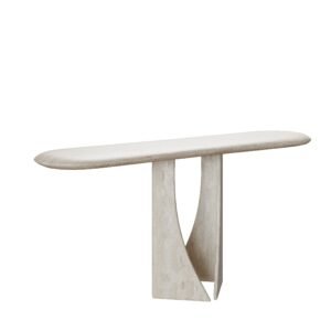 Calypso Travertine Console Table